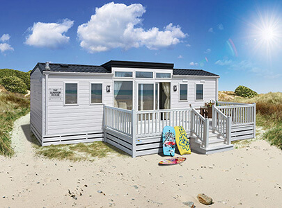 AB Sundecks Picket Panel, Decking and Steps on The Summer House